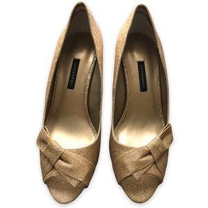 Caparros Gold Heels
